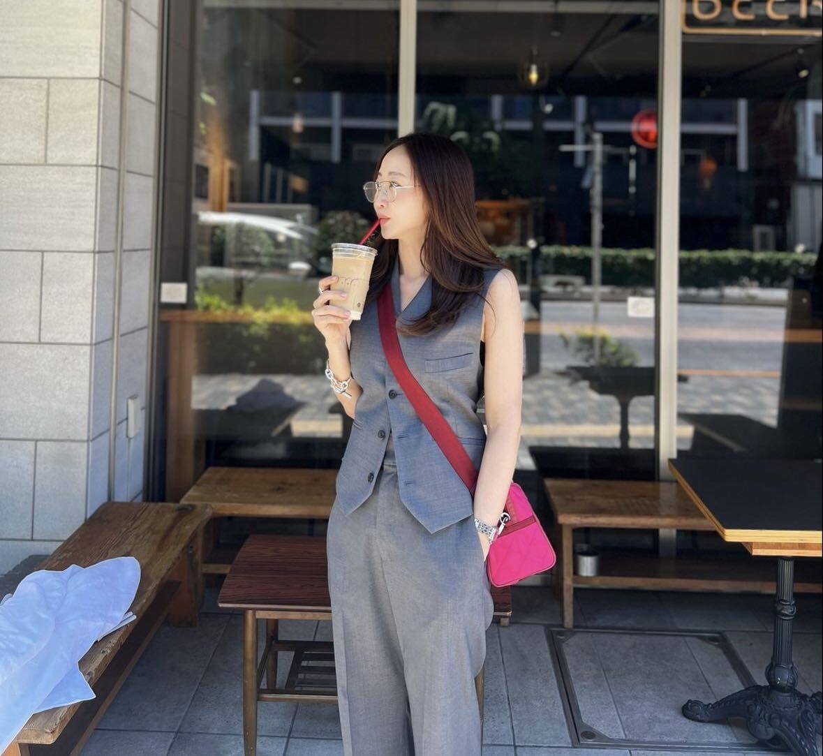 LeSportsac 神崎恵 MINI SATCHEL BAGディープネイビー LeSportsac 神崎恵 MINI SATCHEL BAGディープネイビー