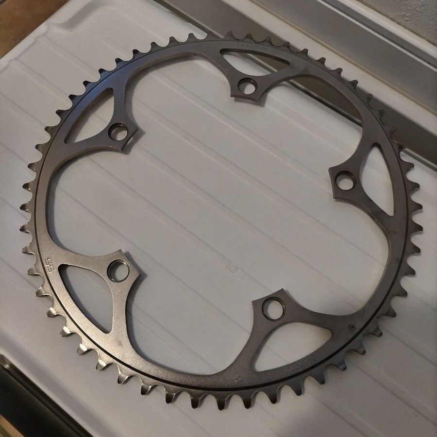 大ギア デュラエース 55T FC-7710 チェーンリング ピスト NJS シマノ SHIMANO DURA-ACE 厚歯 大ギア デュラエース 55T FC-7710 チェーンリング ピスト NJS シマノ SHIMANO DURA-ACE 厚歯