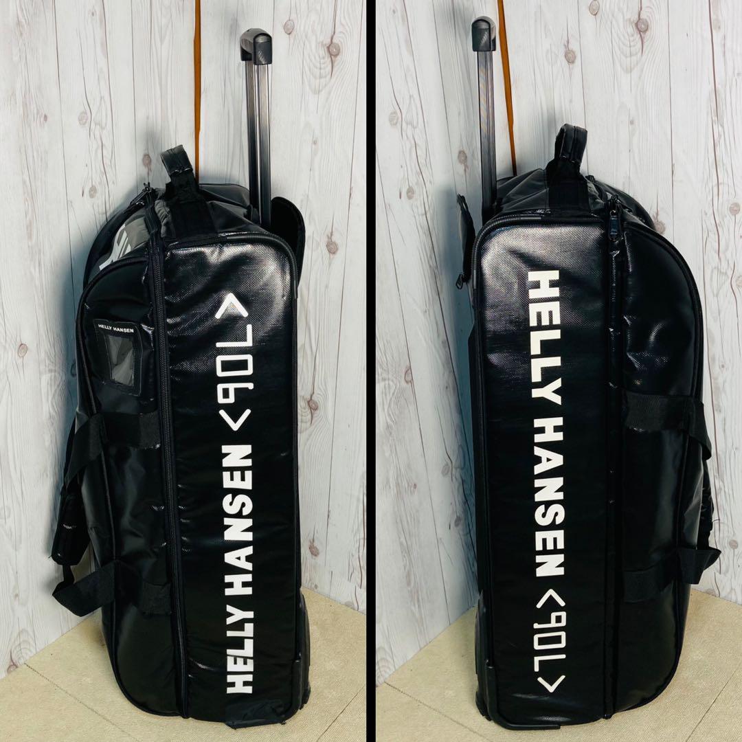 ヘリーハンセン 90L HH キャリーバッグ ブラック HELLY HANSEN ヘリーハンセン 90L HH キャリーバッグ ブラック HELLY HANSEN