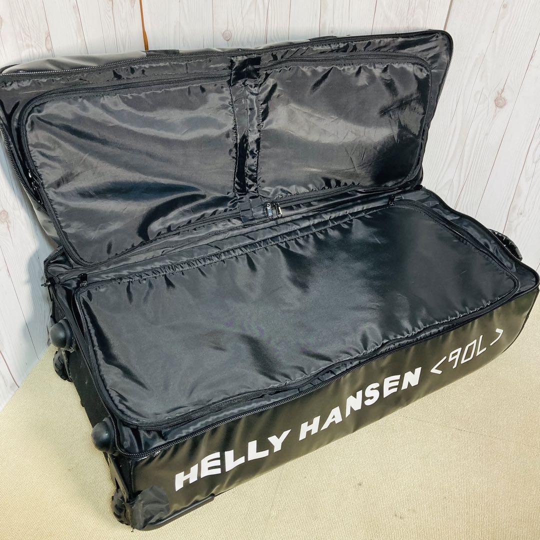 ヘリーハンセン 90L HH キャリーバッグ ブラック HELLY HANSEN ヘリーハンセン 90L HH キャリーバッグ ブラック HELLY HANSEN