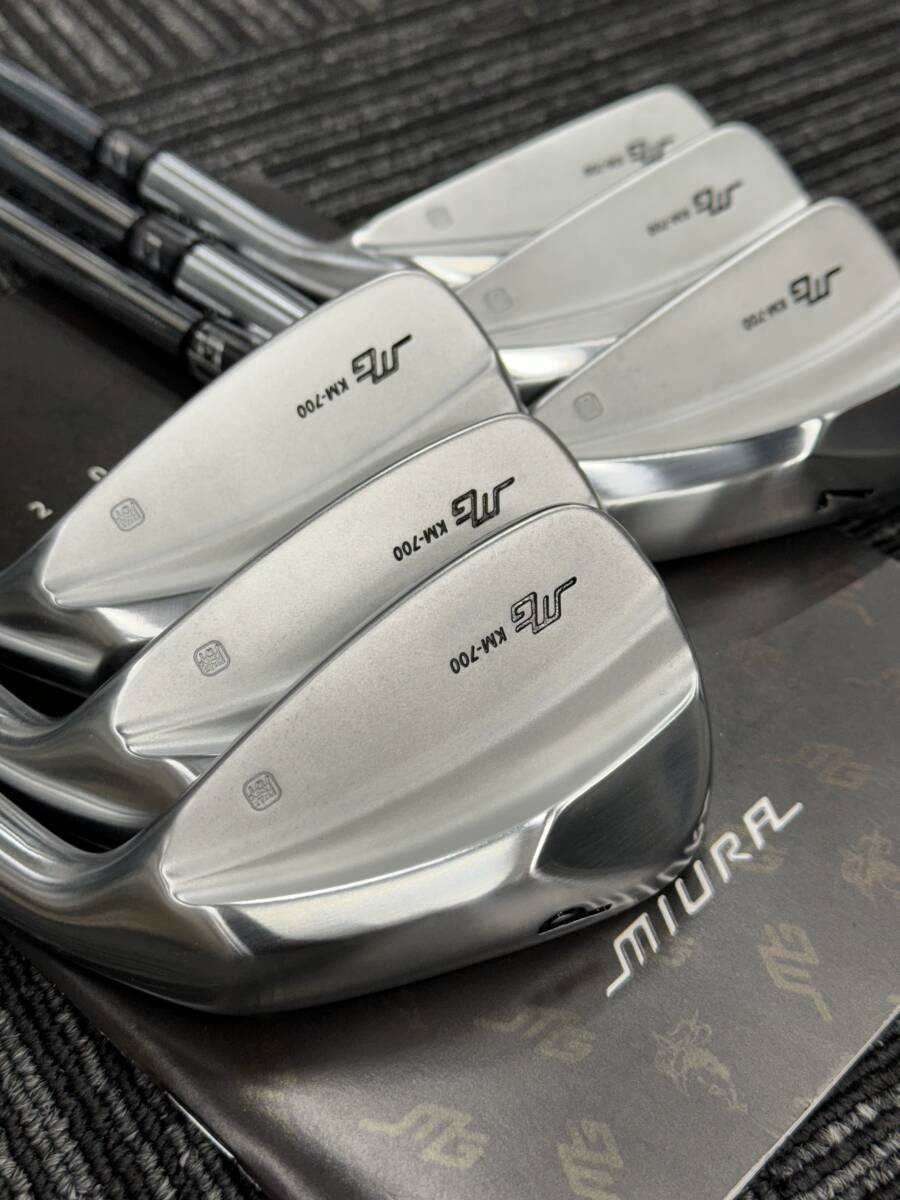 美品☆三浦技研☆KM-700アイアン☆#5-PW 6SET☆DG TOURISSUE EX 美品☆三浦技研☆KM-700アイアン☆#5-PW 6SET☆DG TOURISSUE EX