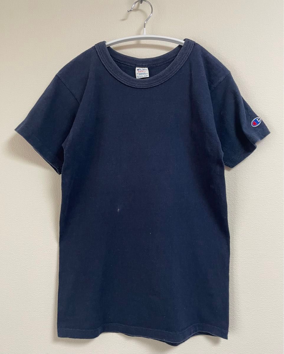 80s トリコタグ 無地T USA製 Champion チャンピオン ネイビー T 80s トリコタグ 無地T USA製 Champion チャンピオン ネイビー T