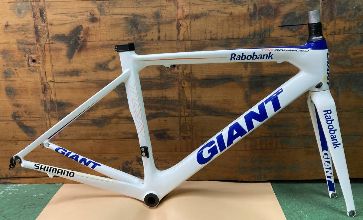 ロードバイク GIANT TCR ADVANCED Rabobank 2009 used junk