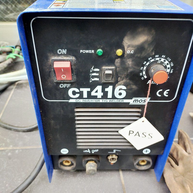 中古使用品 ★ CT416 溶接機 ★ TIGアーク プラズマ溶接機