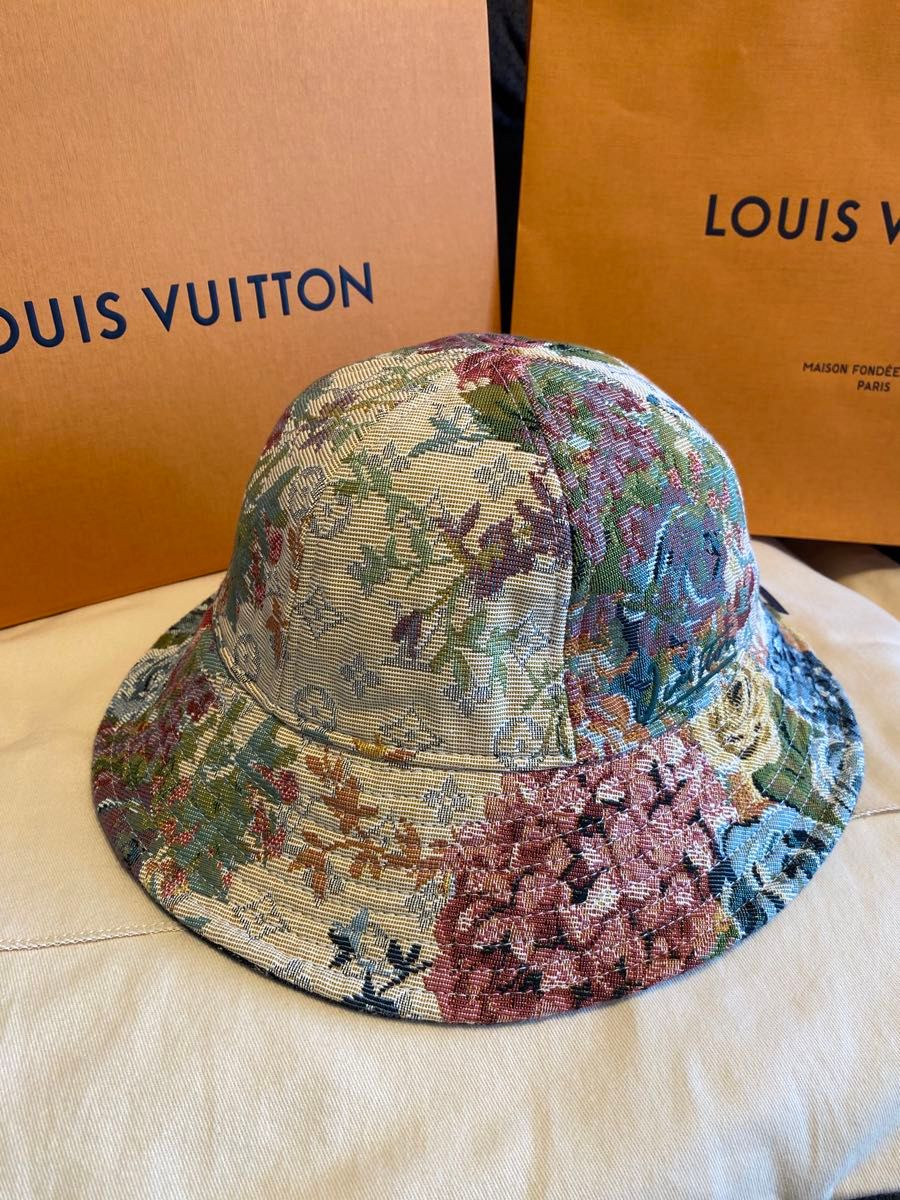Louis Vuitton ルイヴィトン LV デニムハット バケットハット Louis Vuitton ルイヴィトン LV デニムハット バケットハット