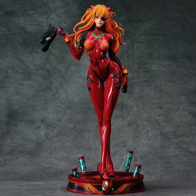 新世紀 エヴァンゲリオン 式波・アスカ・ラングレー フィギュア【高さ45cm】 新世紀 エヴァンゲリオン 式波・アスカ・ラングレー フィギュア