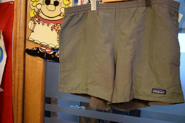 古着 90s Patagonia 波タグ 無地 ソリッド リバー ショーツ 古着 90s Patagonia 波タグ 無地 ソリッド リバー ショーツ