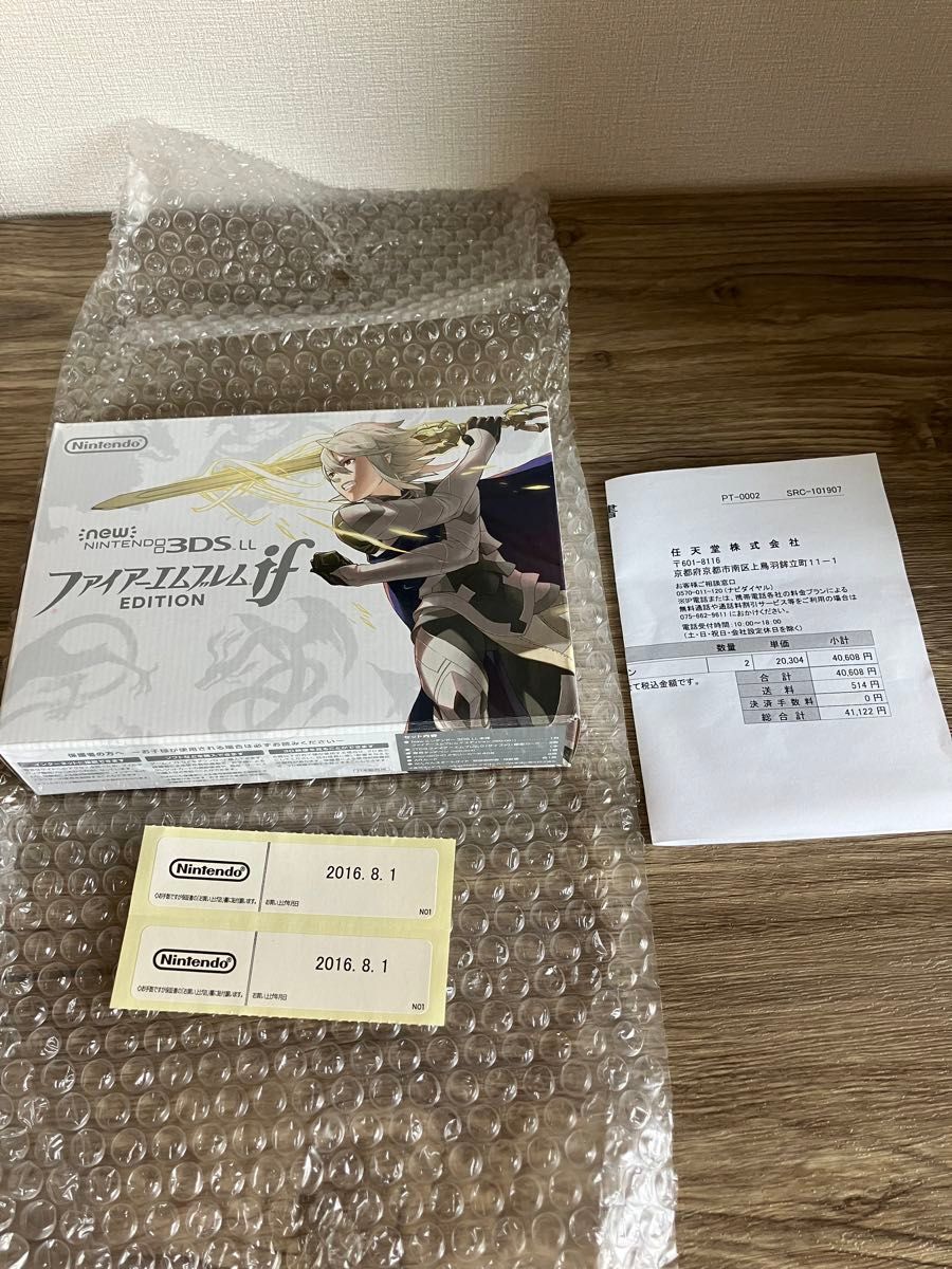 新品未開封 NEWニンテンドー3DSLL本体 ファイアーエムブレムif 新品未開封 NEWニンテンドー3DSLL本体 ファイアーエムブレムif
