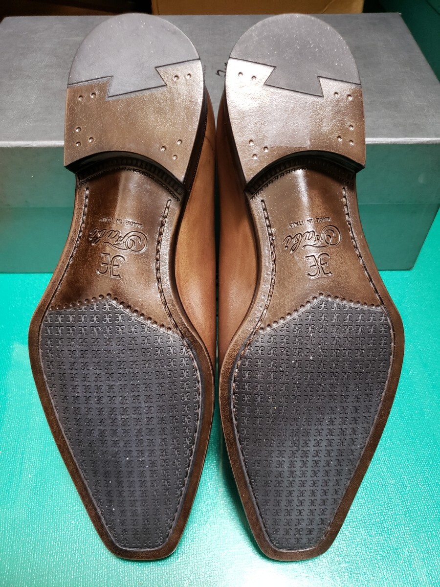 未使用】FABI ファビ ホールカット ウイングチップ ブラウン 6 未使用】FABI ファビ ホールカット ウイングチップ ブラウン 6