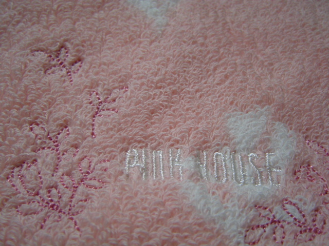  valuable Pink House towel handkerchie lily of the valley new goods P31