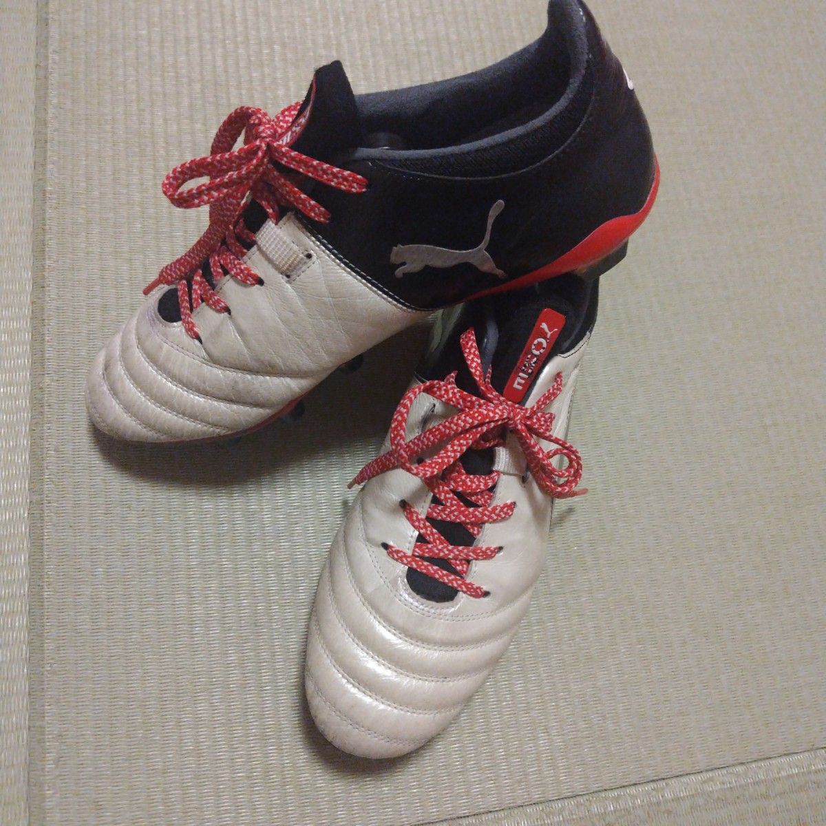 PUMA サッカースパイク カンガルー革 軽量 日本製 本革 天然革 PUMA サッカースパイク カンガルー革 軽量 日本製 本革 天然革