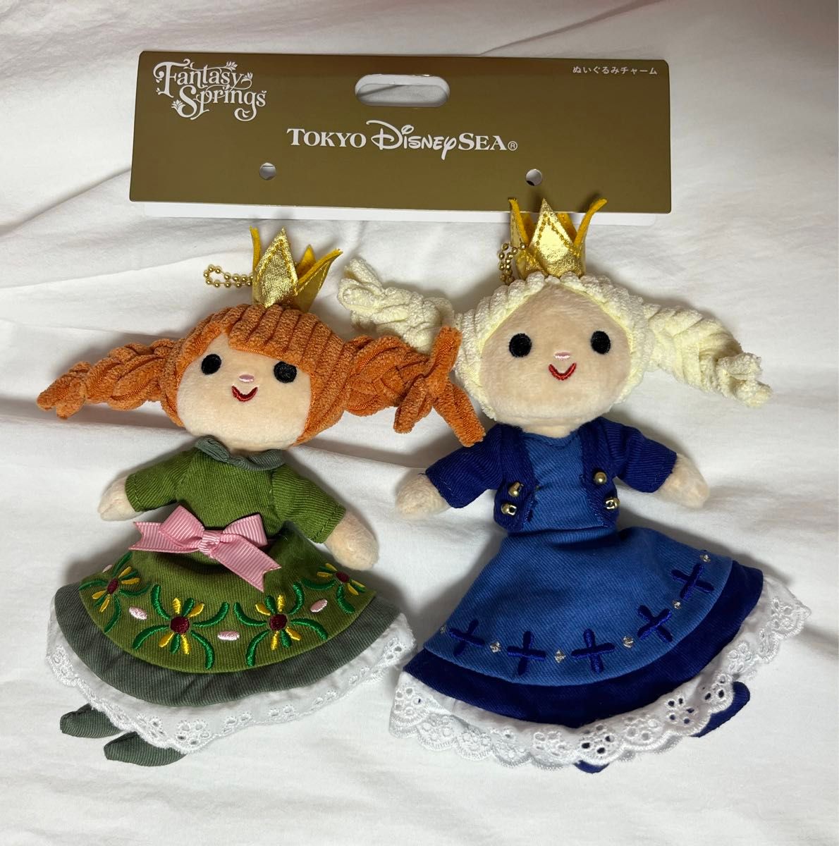 即日発送】アナ雪 ぬいぐるみチャーム ファンタジースプリングス 即日発送】アナ雪 ぬいぐるみチャーム ファンタジースプリングス