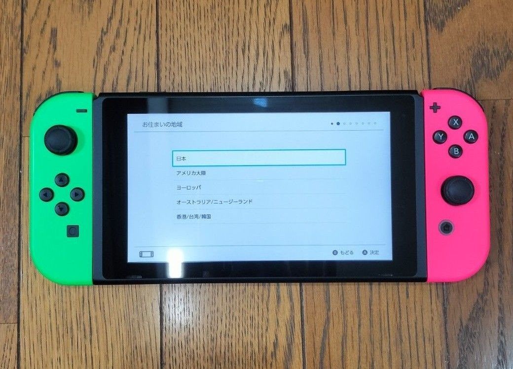 ニンテンドースイッチ スプラトゥーン2セット 未対策機 2017年 ニンテンドースイッチ スプラトゥーン2セット 未対策機 2017年