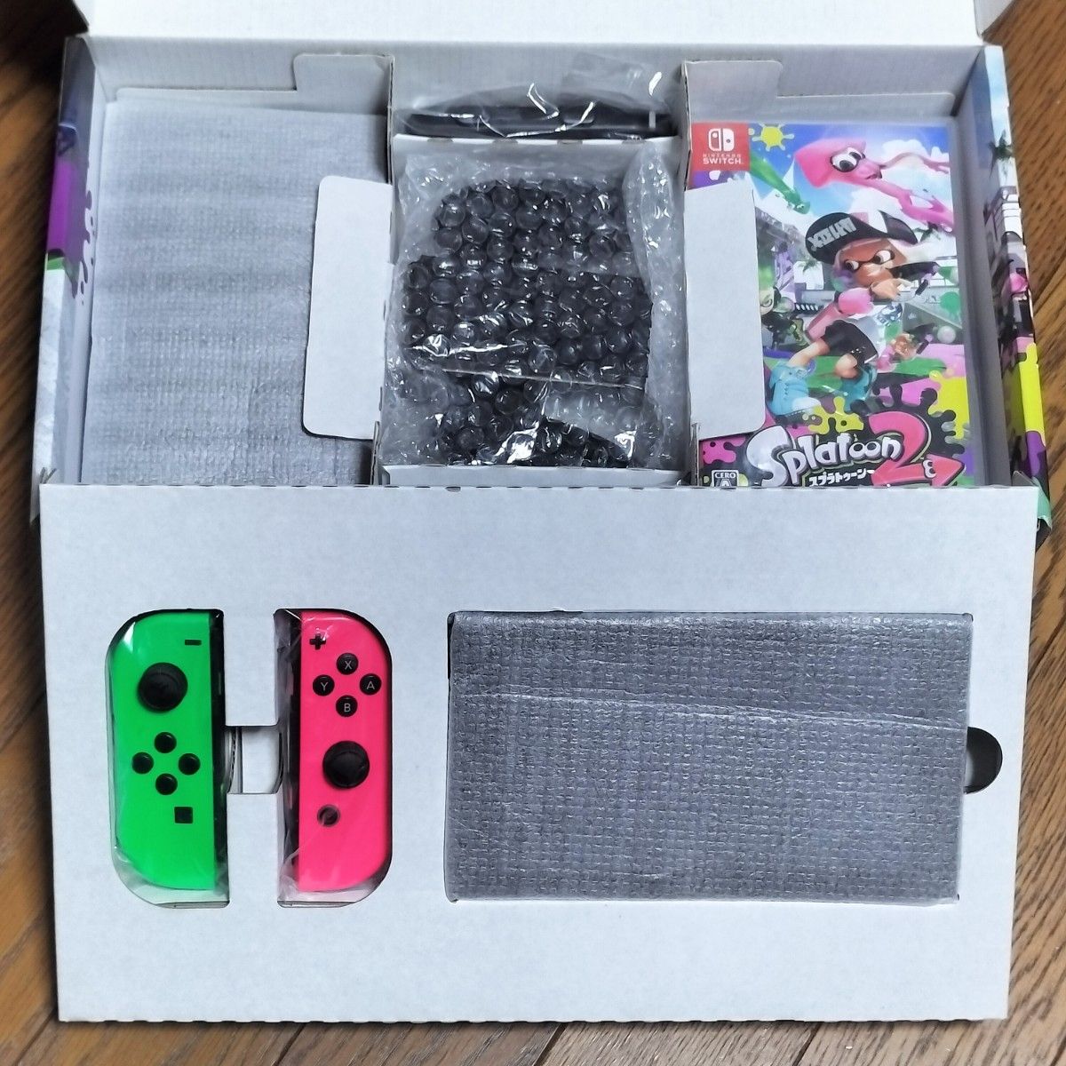 ニンテンドースイッチ スプラトゥーン2セット 未対策機 2017年 ニンテンドースイッチ スプラトゥーン2セット 未対策機 2017年