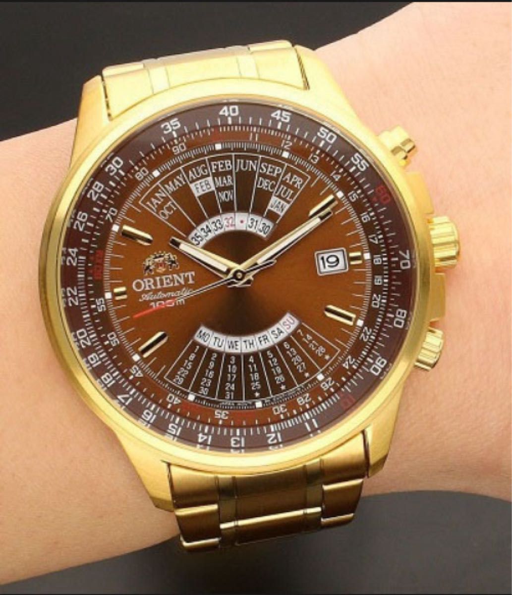 新品未使用/希少 ORIENT オリエント 万年カレンダー クロノ 新品未使用/希少 ORIENT オリエント 万年カレンダー クロノ
