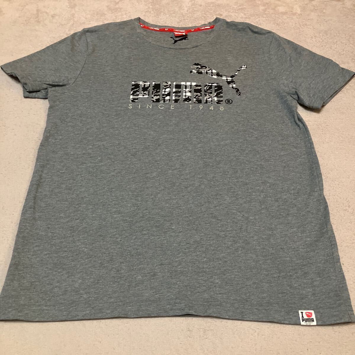 PUMA バーバリー柄 Tシャツ