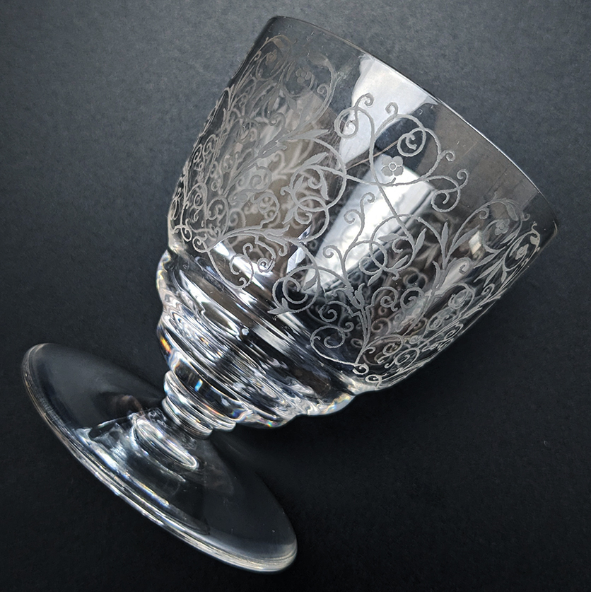 2024-25 秋冬新作 Bibian Baccarat 高7.7cm グラス ルリ グラス □バカラ - 比比昂 工芸ガラス