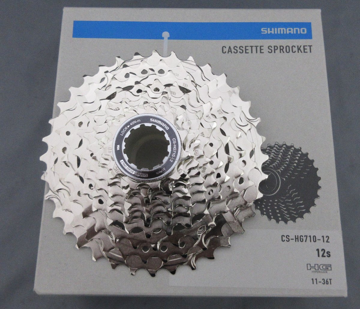 SHIMANO シマノ 105 CS-HG710 12s 11-36T 新品 (箱とギアを別々にしてレターパックプラス 送料無料にて発送致します)