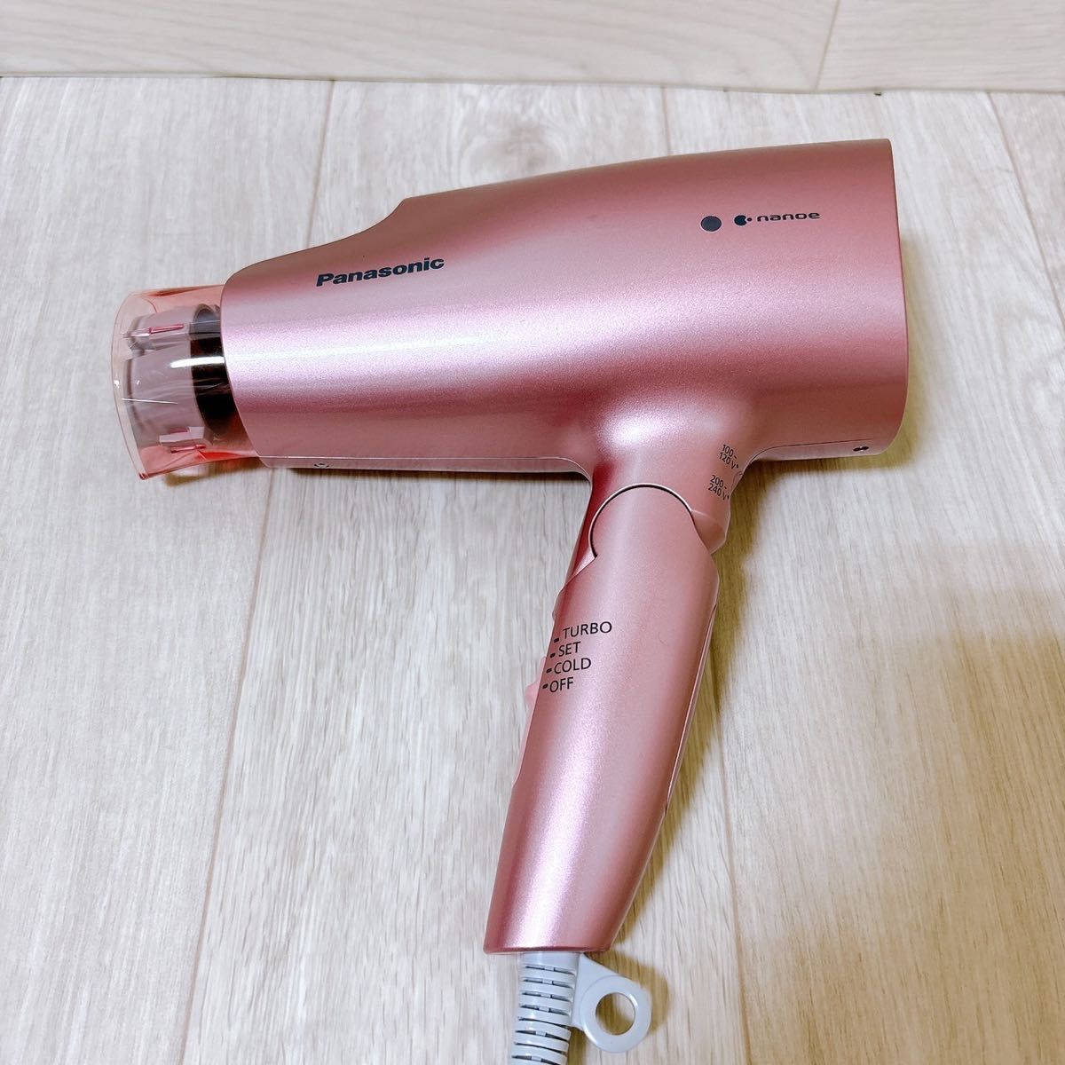 パナソニック ヘアドライヤー ナノケア 海外対応 ピンク EH パナソニック ヘアドライヤー ナノケア 海外対応 ピンク EH
