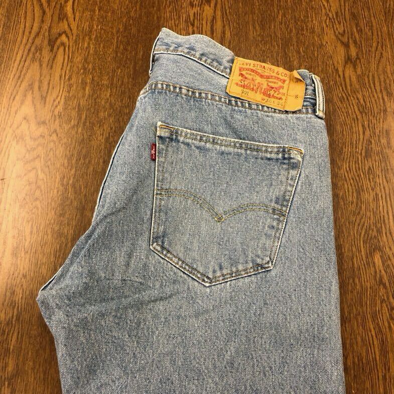 【FF595】Levi's 501 W36 L34 定番ストレート ジーンズ ジーパン デニムパンツ メンズブランド古着 リーバイス501 送料無料