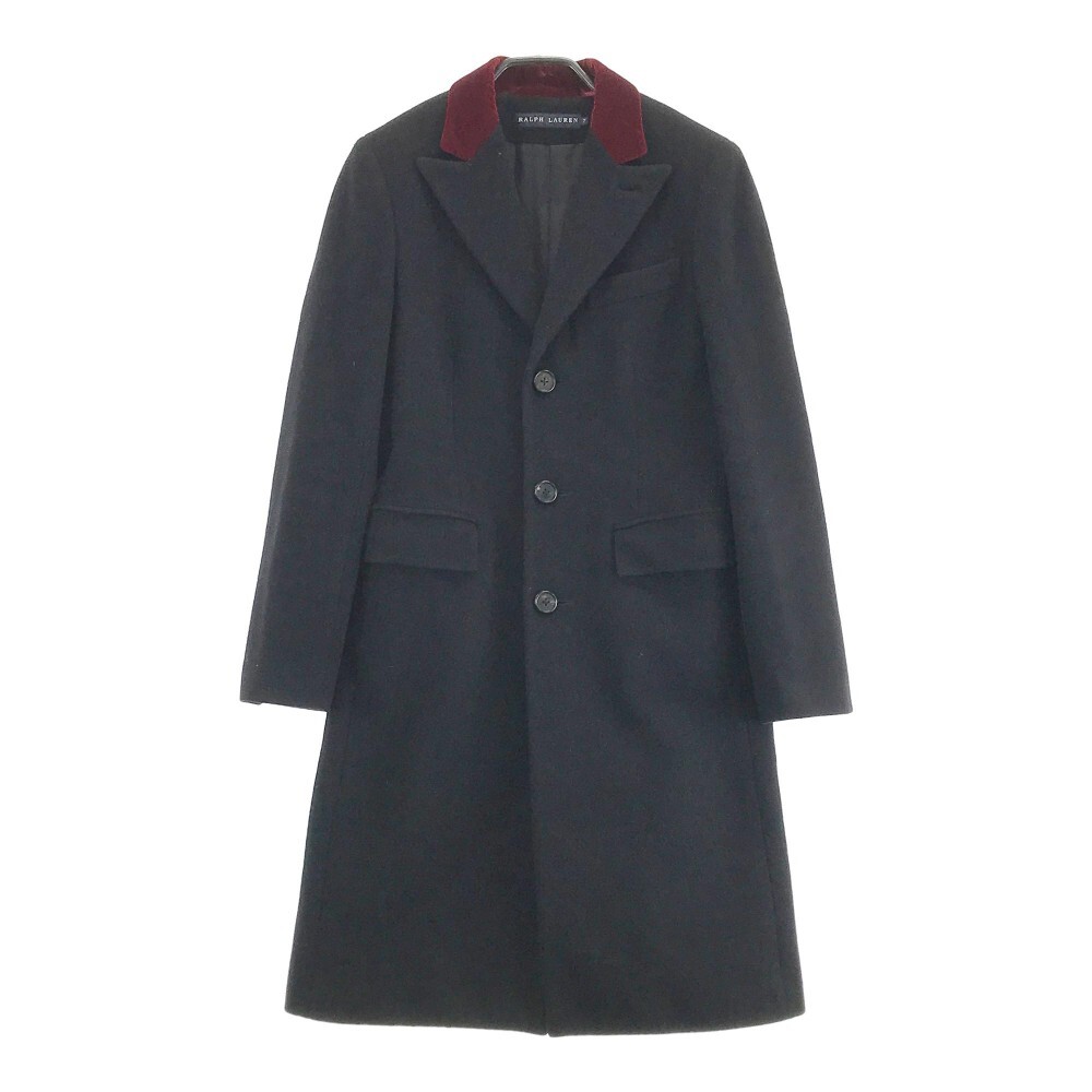 未使用級美品✨ ポロラルフローレン チェスターコート ブラック 黒 A7 XL RALPH LAUREN ラルフローレン チェスターコート ブラック系 7