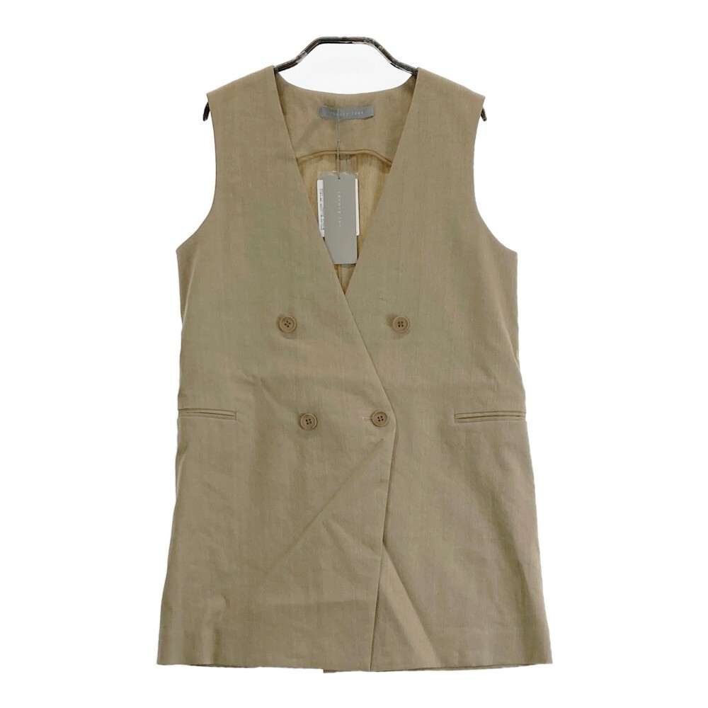 [ new goods ]theory luxe theory ryuks2102116linen. the best gilet beige group 32 [240101209986] lady's 