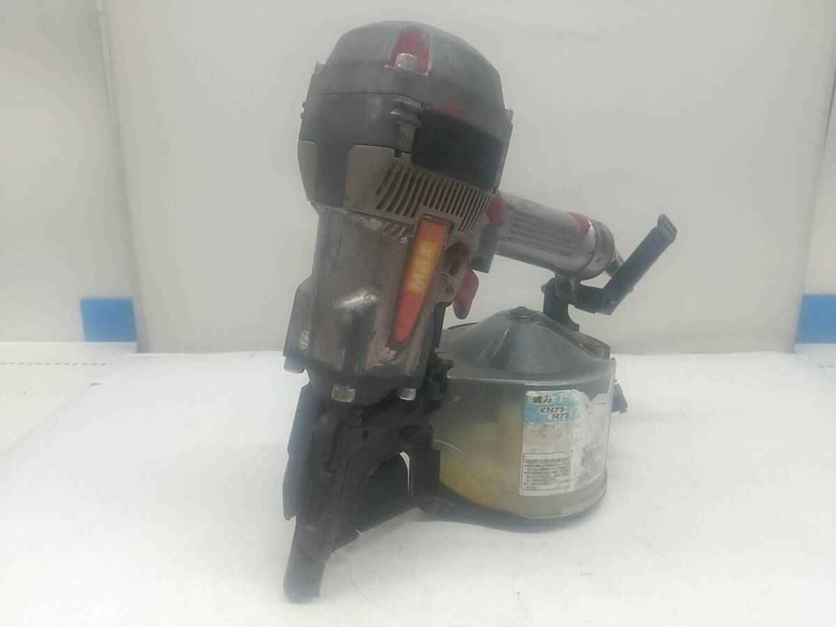中古品】☆MAX(マックス) 75㎜高圧スーパーネイラ 釘打機 HN 中古品】☆MAX(マックス) 75㎜高圧スーパーネイラ 釘打機 HN