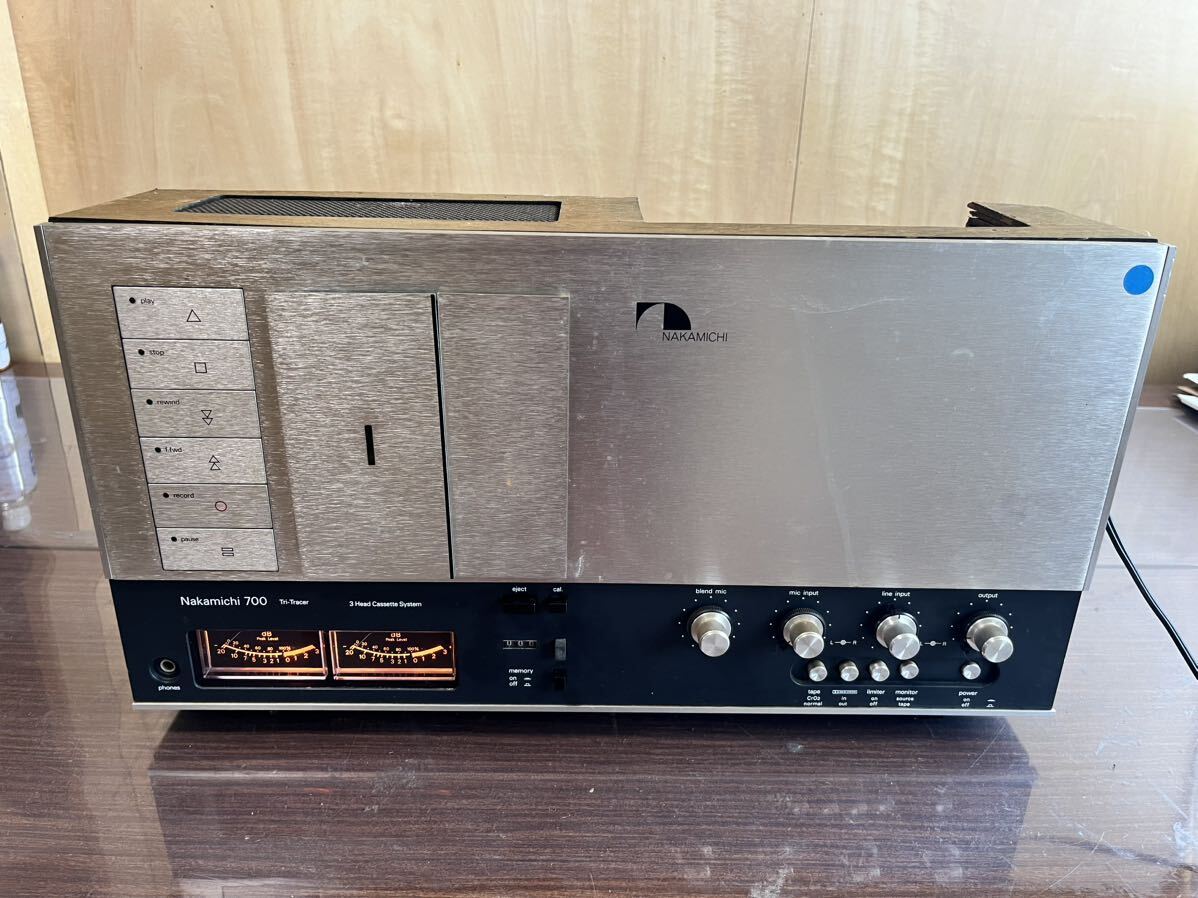 Nakamichi 700 通電確認済み カセットデッキ - 一般 Nakamichi 700 通電確認済み カセットデッキ - 一般