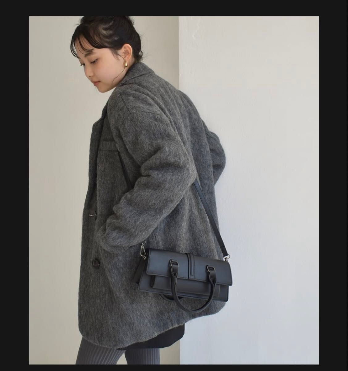 ザラ ZARA 未使用 フラップ シティ ショルダーバッグ近年 ザラ ZARA 未使用 フラップ シティ ショルダーバッグ近年