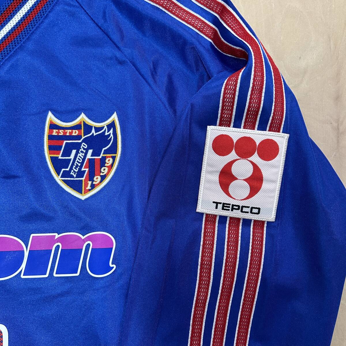 1999 99 FC東京 アマラオ 選手支給品 ユニフォーム 初代 1999 99 FC東京 アマラオ 選手支給品 ユニフォーム 初代