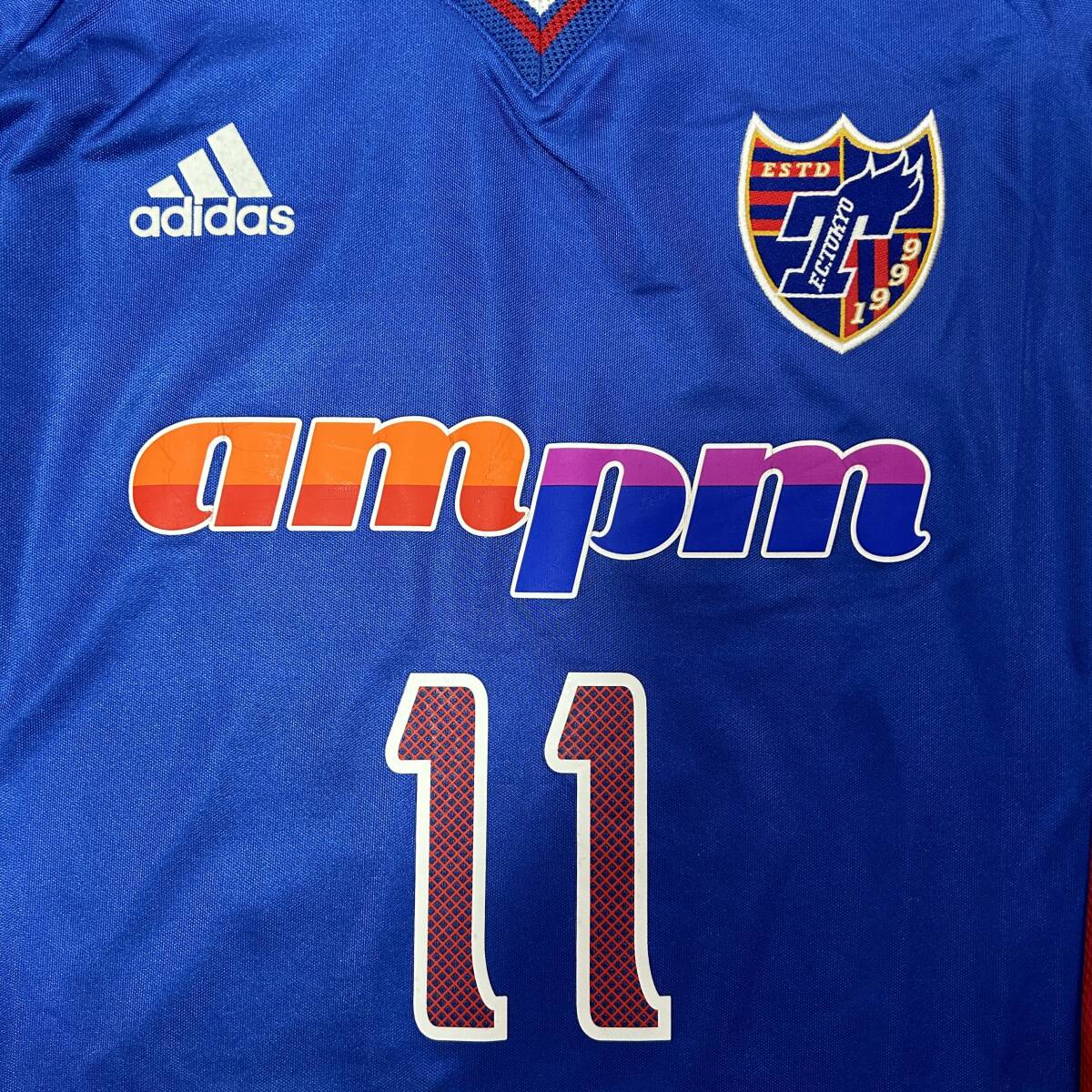 1999 99 FC東京 アマラオ 選手支給品 ユニフォーム 初代 1999 99 FC東京 アマラオ 選手支給品 ユニフォーム 初代