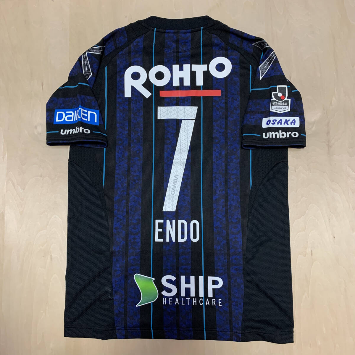 2017 17 ガンバ大阪 遠藤保仁 選手支給品 ユニフォーム アンブロ 2017 17 ガンバ大阪 遠藤保仁 選手支給品 ユニフォーム アンブロ