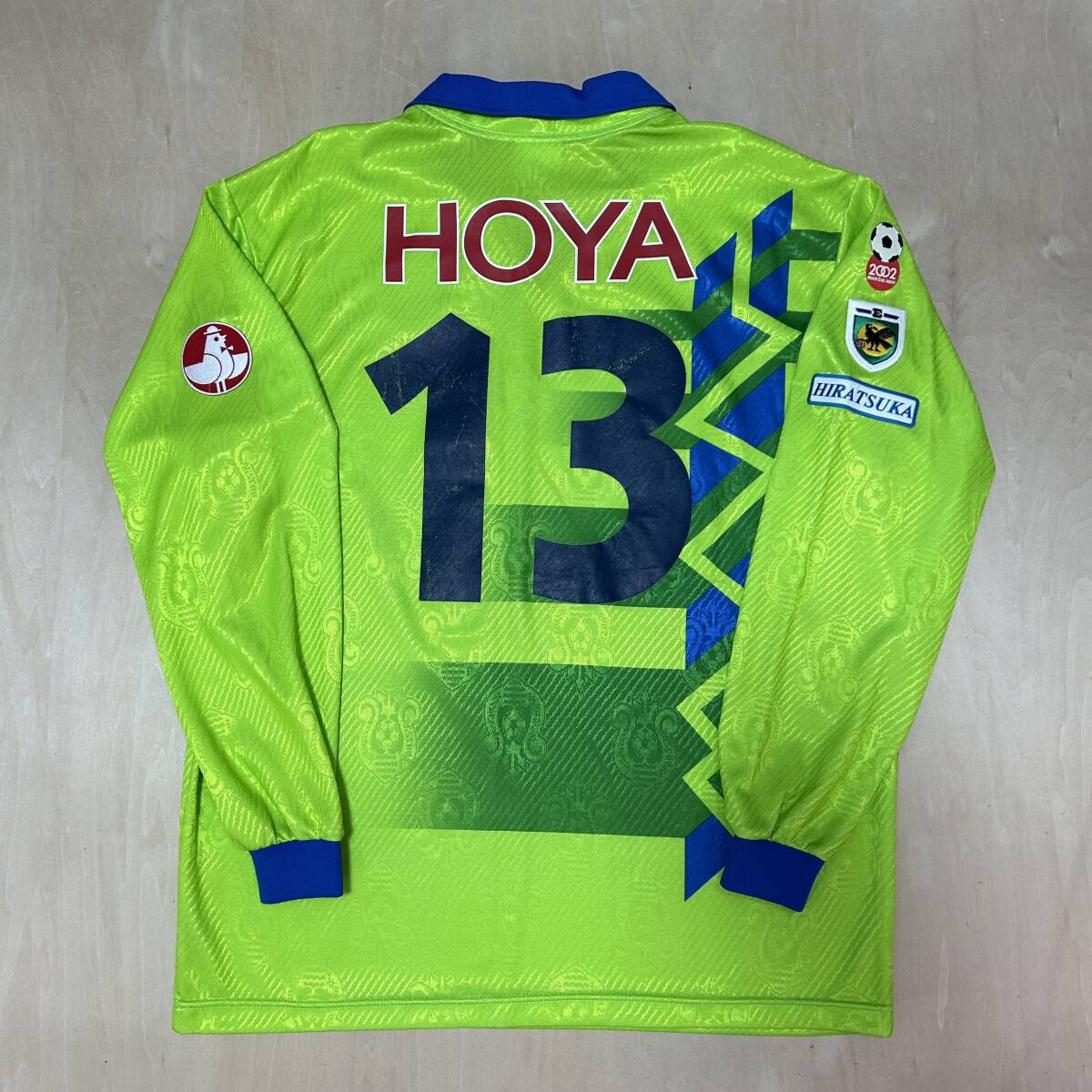 1995 95 ベルマーレ平塚 中田英寿 選手支給品 ユニフォーム 湘南 1995 95 ベルマーレ平塚 中田英寿 選手支給品 ユニフォーム 湘南