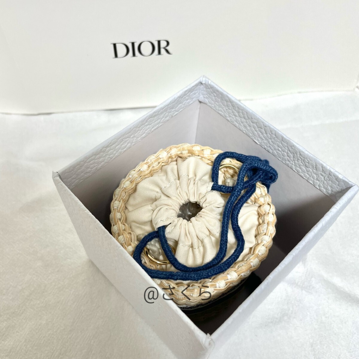 新品 DIORディオールノベルティ ストローポーチロゴ ミニ 新品 DIORディオールノベルティ ストローポーチロゴ ミニ