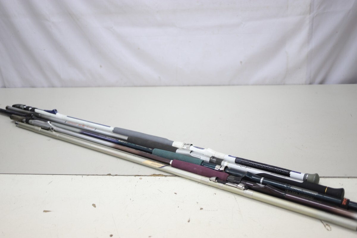 Daiwa/OLYMPIC/SHIMANO/RYOBI 船竿/磯竿5点まとめて釣り竿ロッド Daiwa/OLYMPIC/SHIMANO/RYOBI 船竿/磯竿5点まとめて釣り竿ロッド