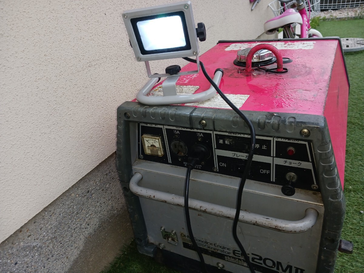 新ダイワ 小型防音ガソリンエンジン発電機 EG20MⅡ100V 50/60Hz 新ダイワ 小型防音ガソリンエンジン発電機 EG20MⅡ100V 50/60Hz