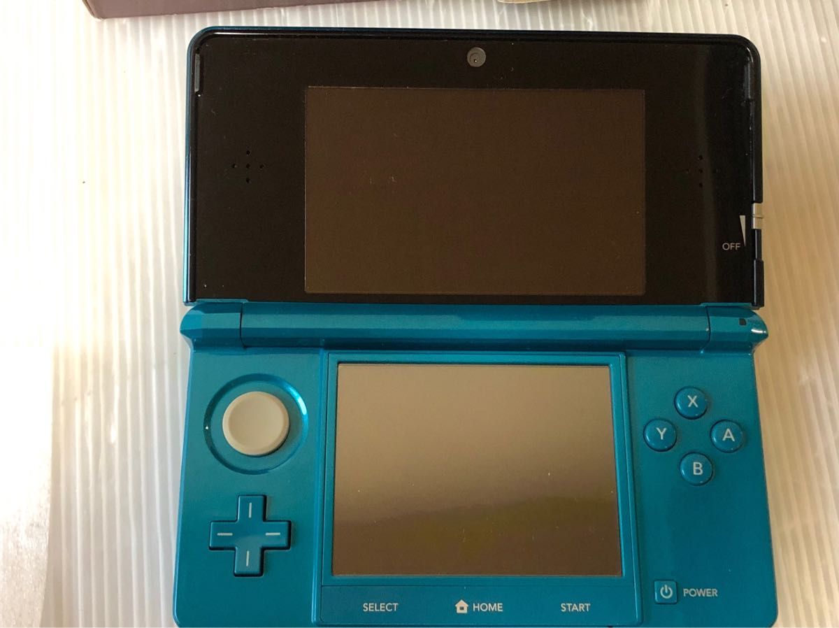 初期化済み・美品 ニンテンドー3DS 本体 アクアブルー NINTENDO 初期化済み・美品 ニンテンドー3DS 本体 アクアブルー NINTENDO