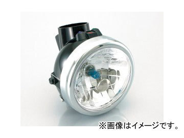 2輪 キタコ マルチリフレクターヘッドライトASSY ブラック 800-1083300 JAN:4990852082384 ホンダ エイプ50(FI車) FNO,AC16-1600001~
