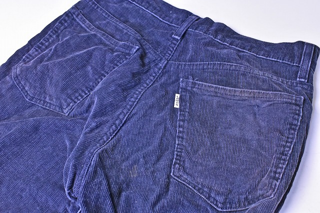 リーバイス☆LEVIS☆コーデュロイパンツ☆31インチ☆紺色☆綿100