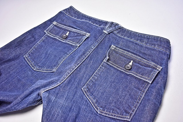 VANQUISH ★ ヴァンキッシュ ★ デニム ロングパンツ ★ ワークパンツ風 ★ ワンウォッシュ ★ サイズ 30 ★ VJP4014 ★ 中古品 ★_画像3