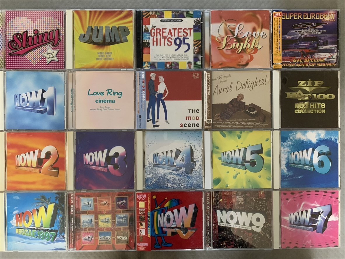 洋楽 オムニバス コンピレーションアルバム CD 100枚セット 洋楽 オムニバス コンピレーションアルバム CD 100枚セット
