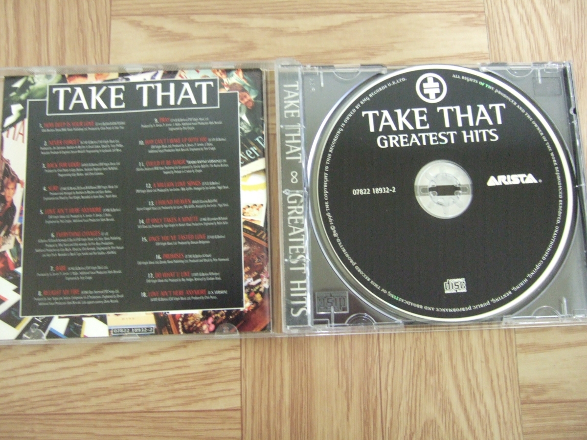 【CD】テイク・ザット　TAKE THAT / Greatest Hits 