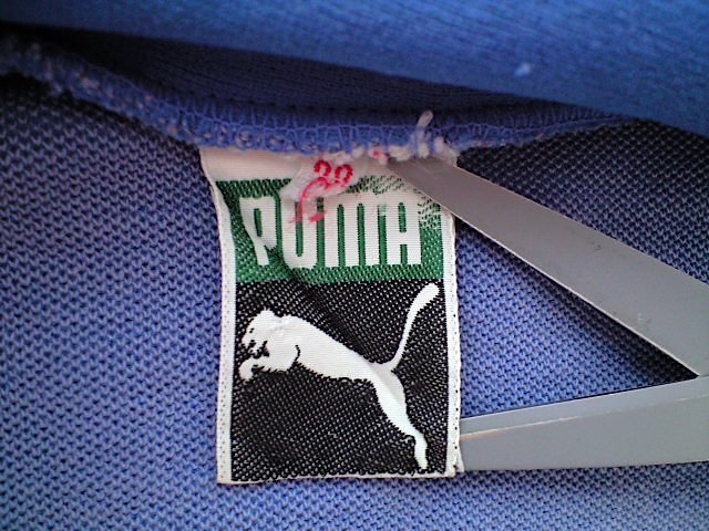 即決 希少 70s ヴィンテージ 目付き PUMA デンマーク製 襟付き 即決 希少 70s ヴィンテージ 目付き PUMA デンマーク製 襟付き
