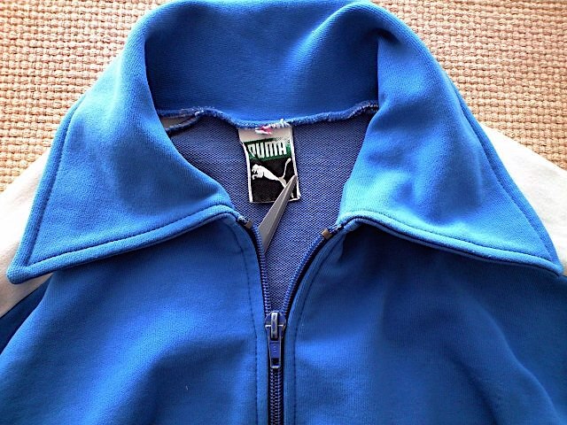 即決 希少 70s ヴィンテージ 目付き PUMA デンマーク製 襟付き 即決 希少 70s ヴィンテージ 目付き PUMA デンマーク製 襟付き