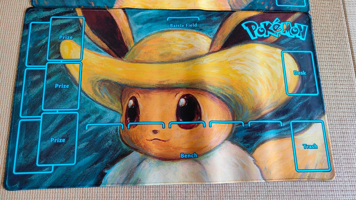 ポケモンカード プレイマット2枚セット ピカチュウ イーブイ ポケモンカード プレイマット2枚セット ピカチュウ イーブイ