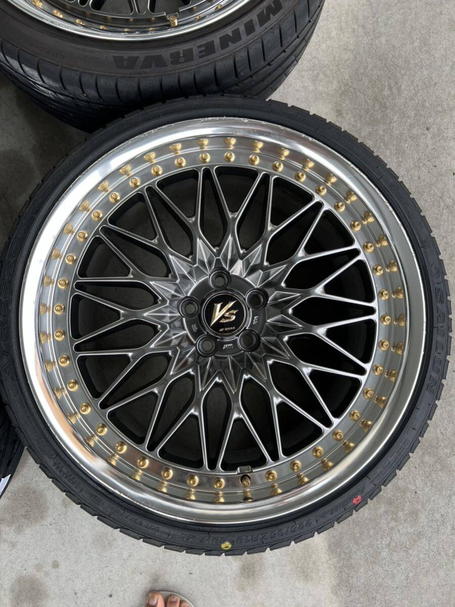Yahoo!オークション - ワーク VS-XV 19インチ 9J +46 PCD100 Yahoo!オークション - ワーク VS-XV 19インチ 9J +46 PCD100