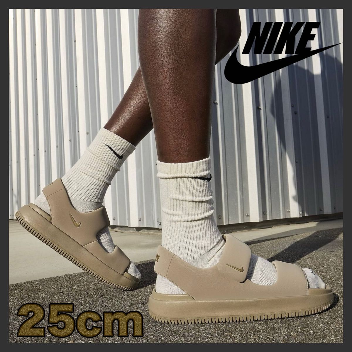 NIKE カーム サンダル カーキ 25cm|Yahoo!フリマ(旧PayPayフリマ) NIKE カーム サンダル カーキ 25cm|Yahoo!フリマ(旧PayPayフリマ)