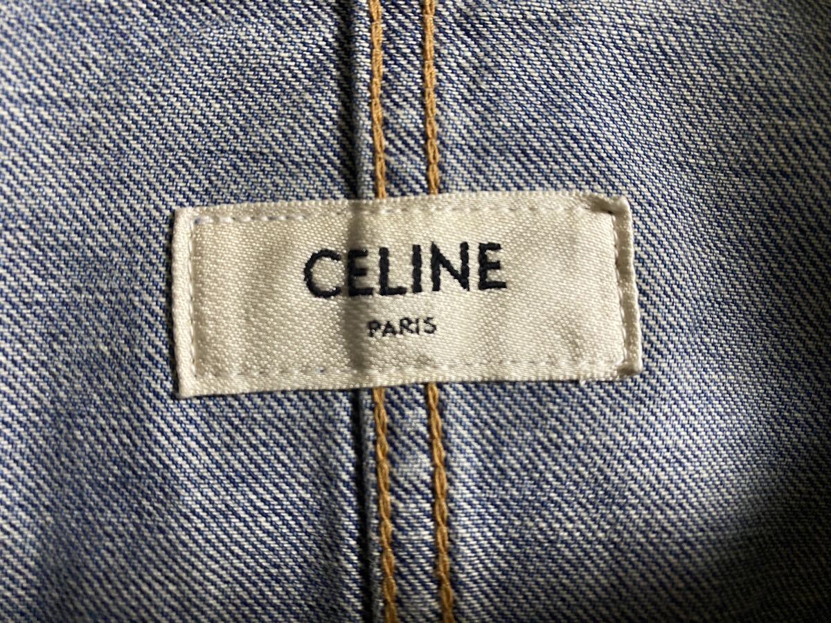 celine デニムジャケット L セリーヌ hedi slimane denim jacket celine デニムジャケット L セリーヌ hedi slimane denim jacket