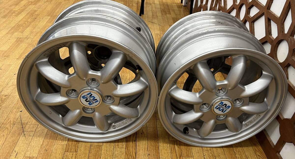 ダイハツ純正 ミニライト MINILITE 14インチ アルミホイール 4本 14x4.5J+45 PCD100 4穴 ミラ ムーブ ラテ タント等( 純正品)|売買されたオークション情報、Yahoo!オークション(旧ヤフオク!) の商品情報をアーカイブ公開 - オークファン(aucfan.com)