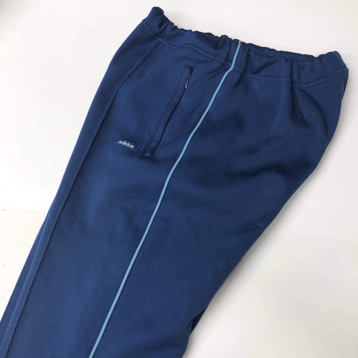 70s 80s デサント製 アディダス adidas トラックパンツ ネイビー 70s 80s デサント製 アディダス adidas トラックパンツ ネイビー